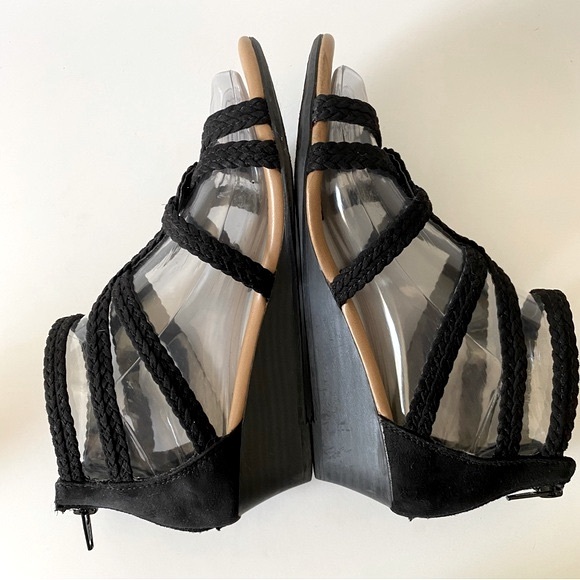 Seychelles, Strappy Suede Wedge Sandals - Picture 3 of 7